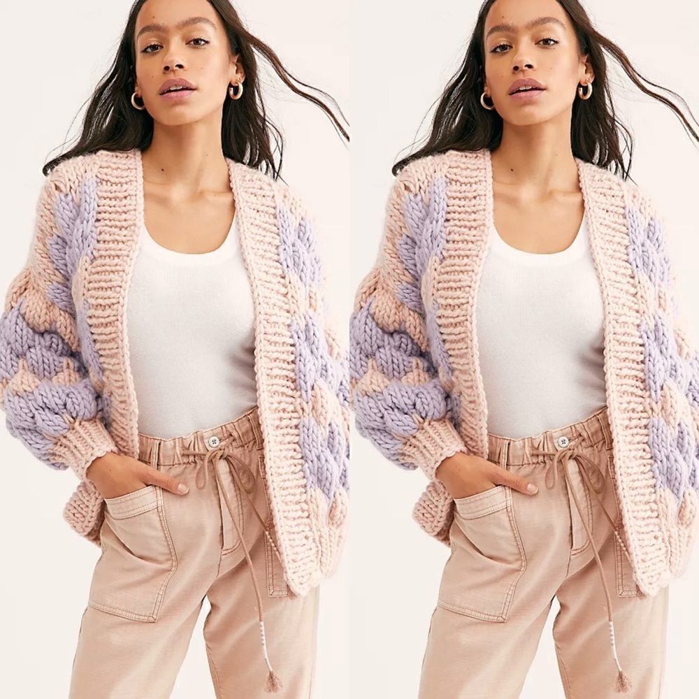 New The Knitter Cozy Clouds Cardigan